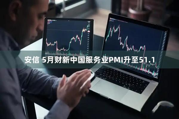 安信 5月财新中国服务业PMI升至51.1